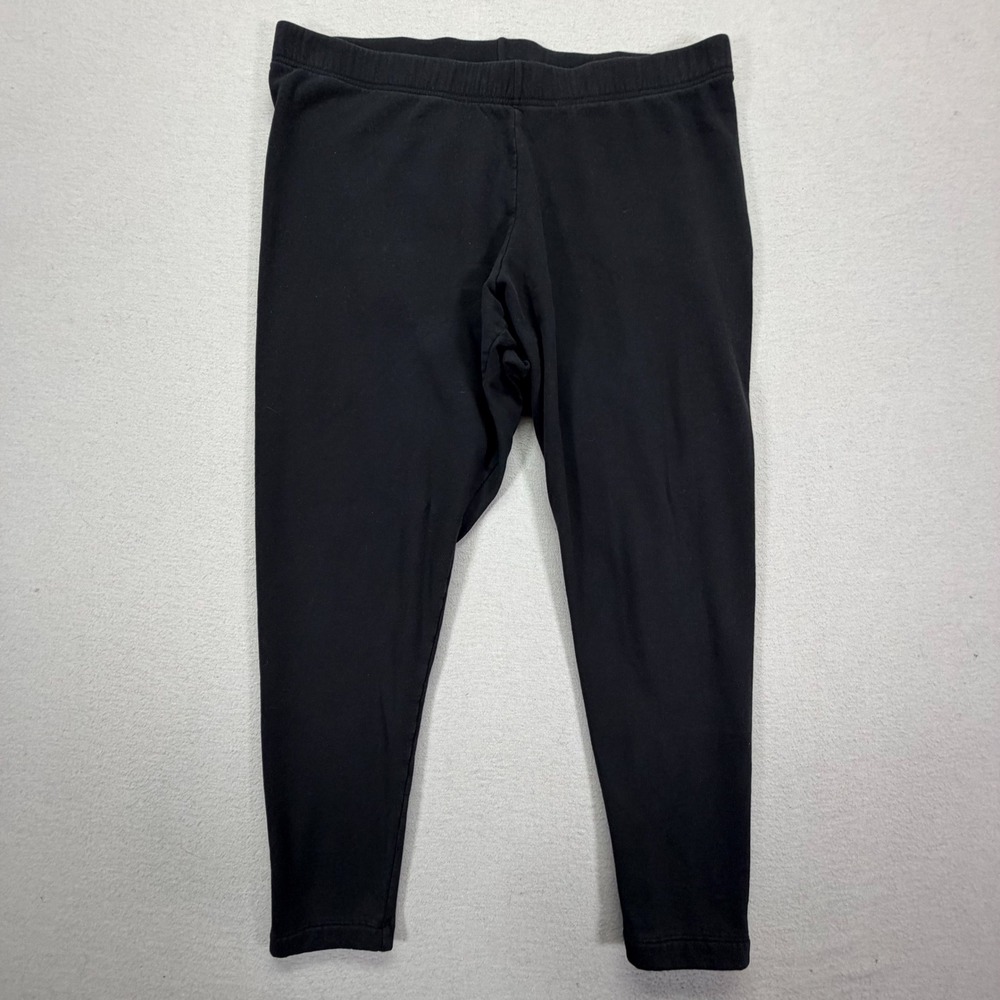 Old Navy Womens Leggings Slim Fit Black Cotton Blend High Rise‎ XXL